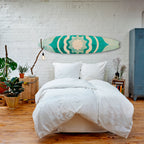 BARBADOS BLUE Decorative Plywood Surfboard