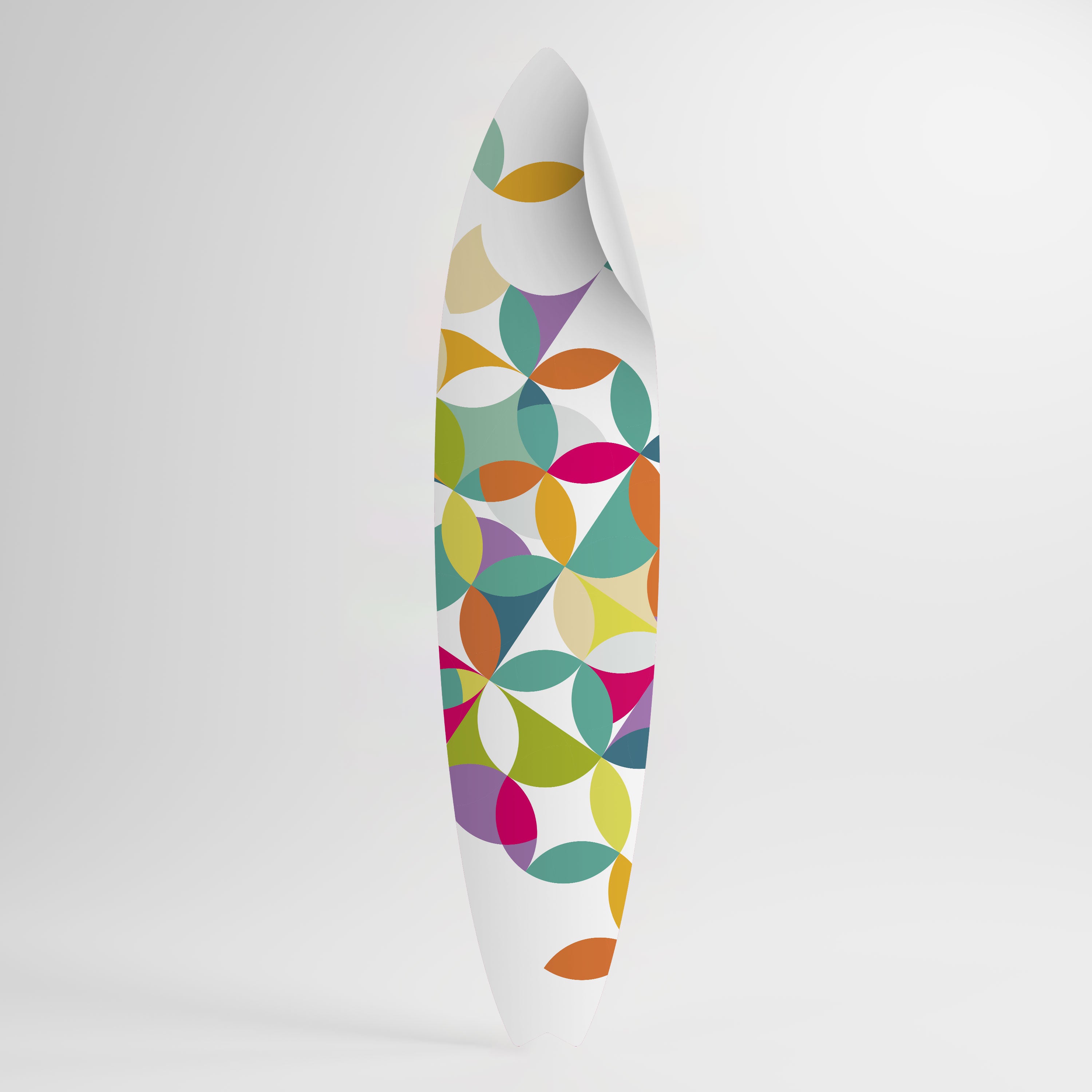 PIXEL BLOSSOM Peel and Stick Surfboard Sticker