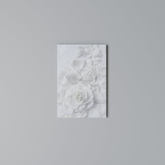 ELEGANCE IN CLARITY Quadro em tela vertical
