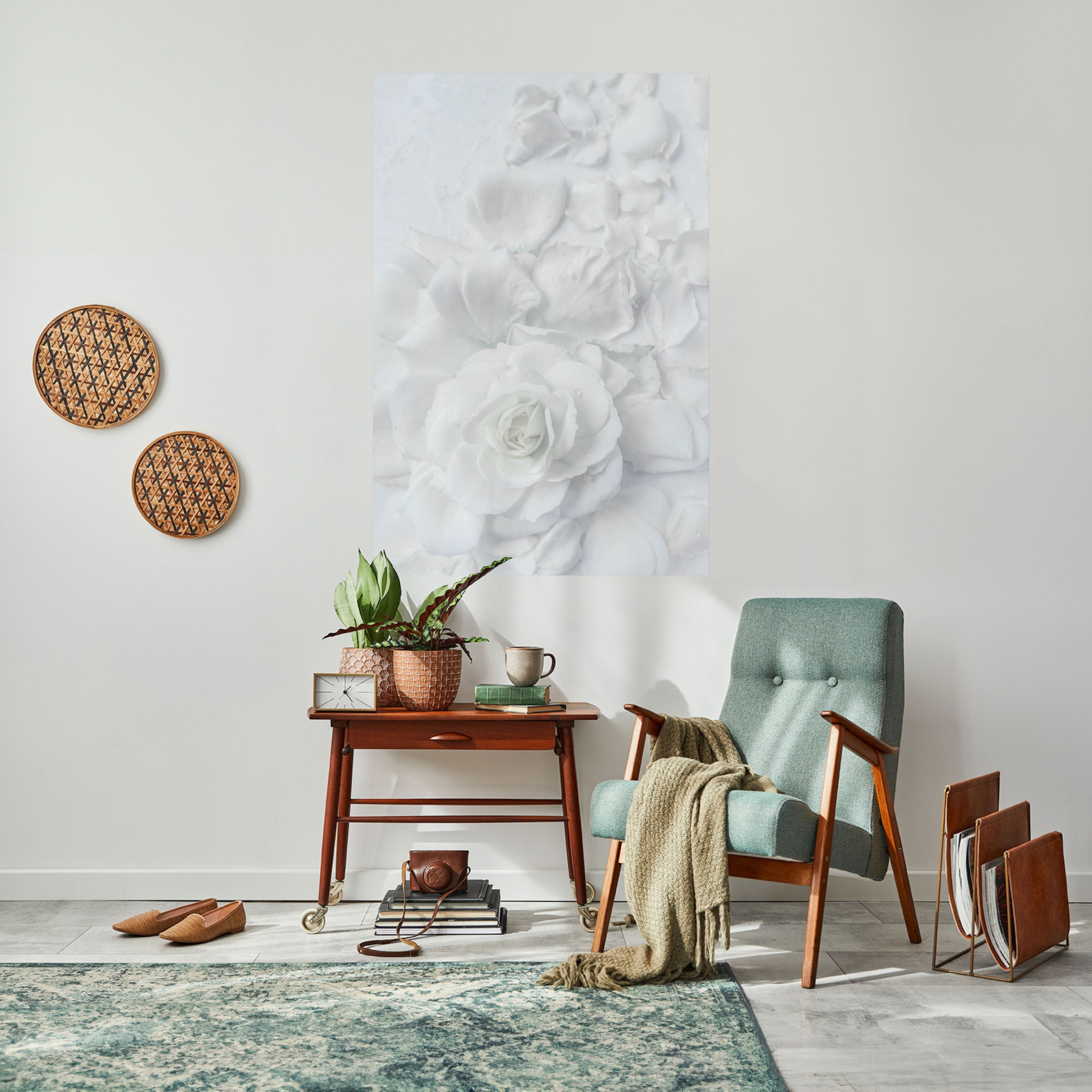 ELEGANCE IN CLARITY Poster Vertical Autocolante