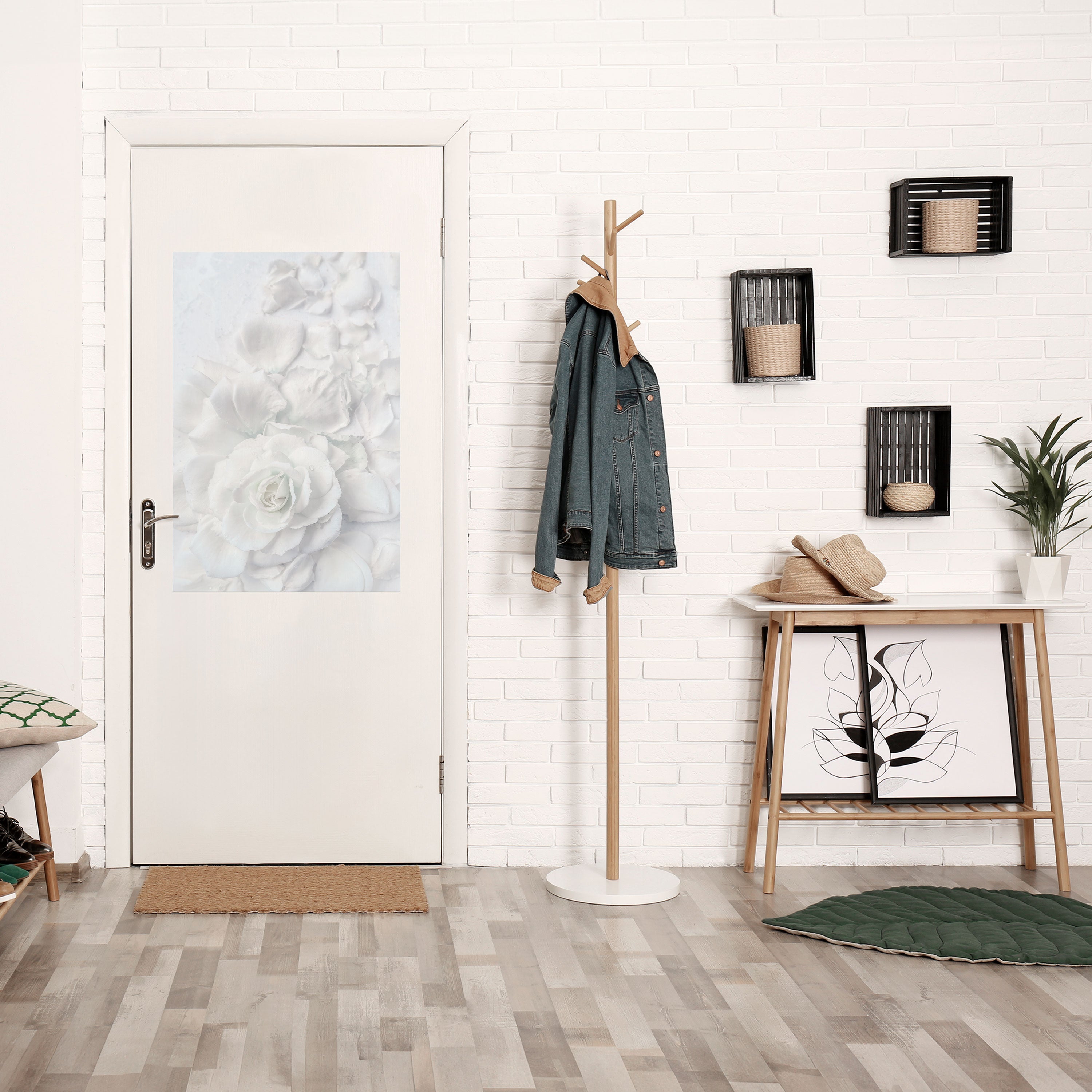 ELEGANCE IN CLARITY Poster Vertical Autocolante