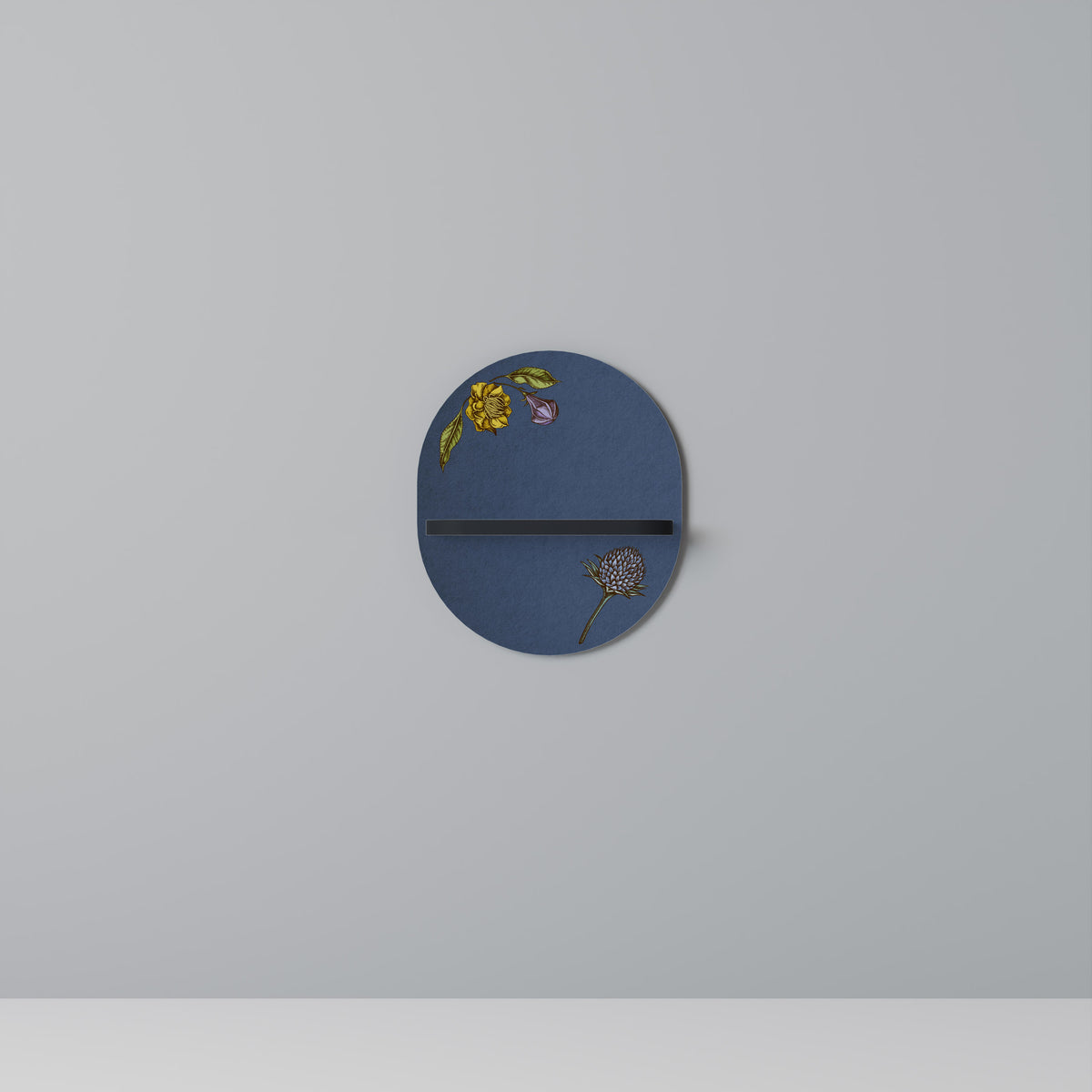 MIDNIGHT FLORA Prateleira Artística