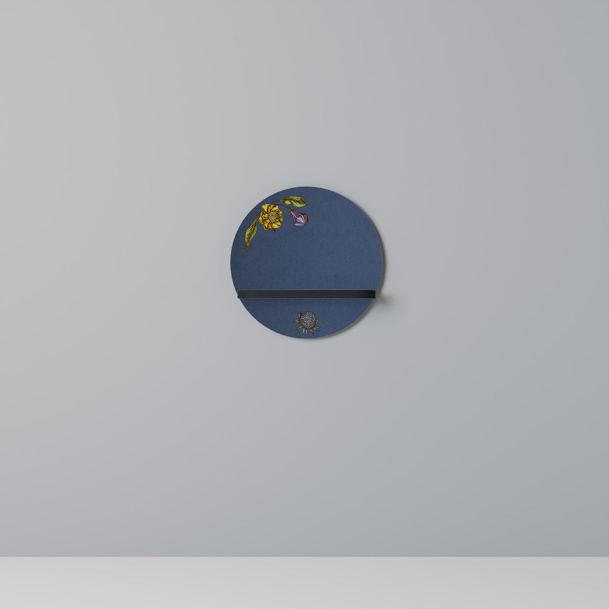 MIDNIGHT FLORA Prateleira Artística