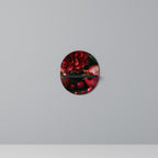 DAHLIAS AND POMEGRANATES Prateleira Oval Decorativa em Acabamento Preto