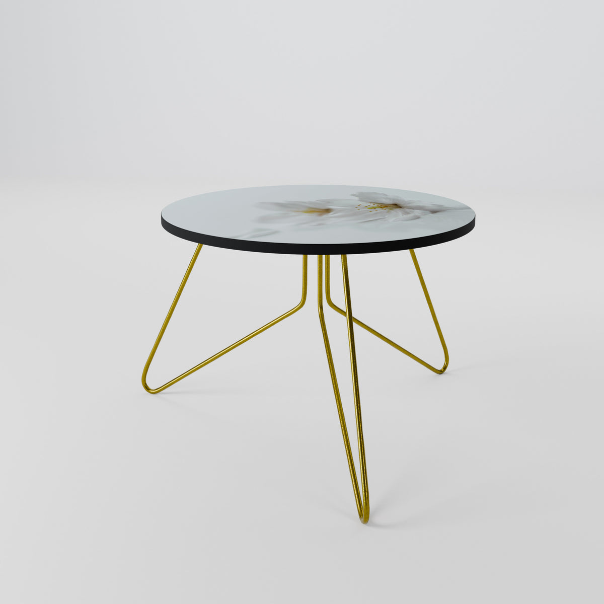 FLEETING WHITE PETALS Coffee Table