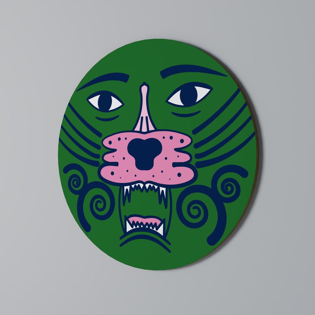 STAY WILD Quadro Redondo Decorativo