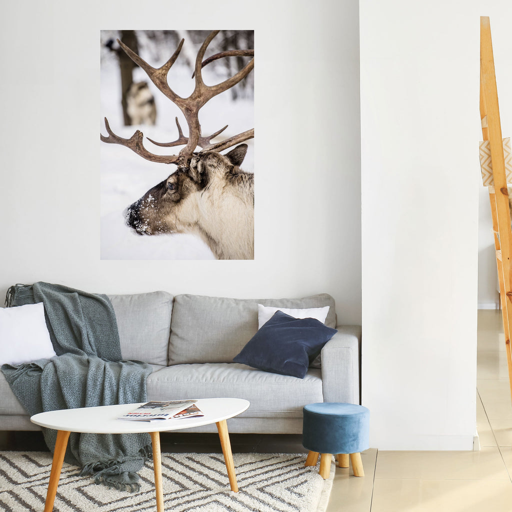 WHISPERS OF FROST Peel and Stick Vertical Poster