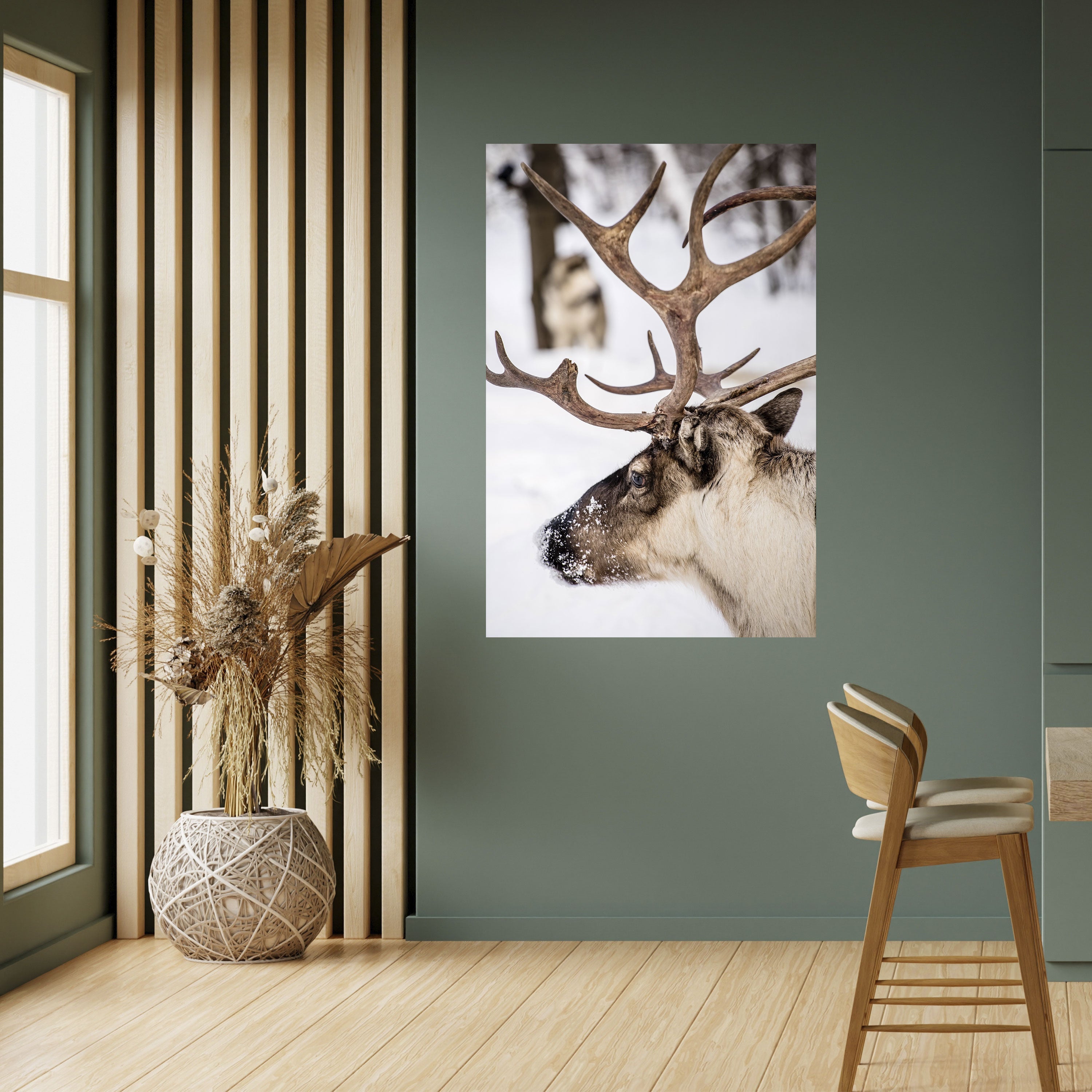 WHISPERS OF FROST Peel and Stick Vertical Poster