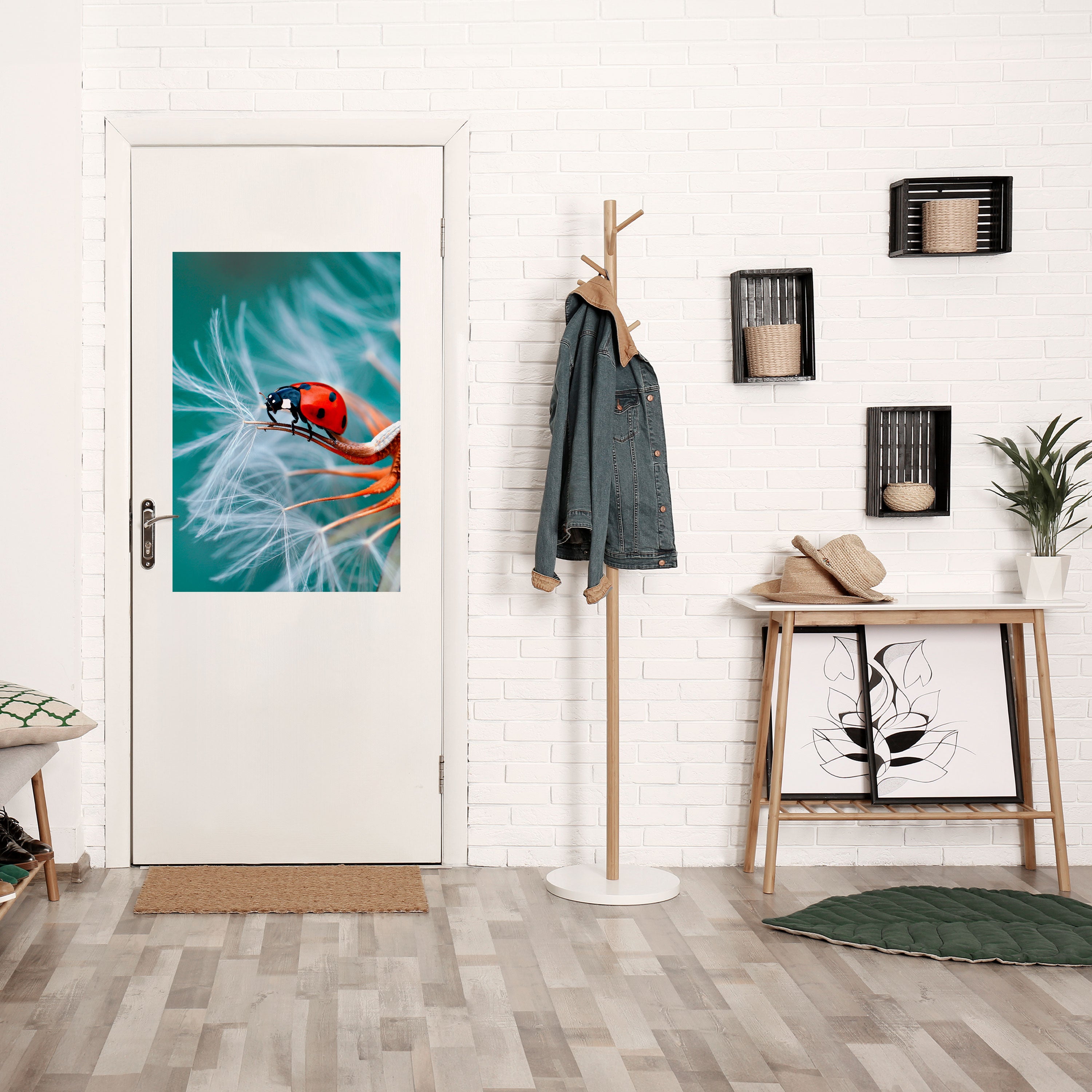 LADYBUG BALANCE Poster Vertical Autocolante