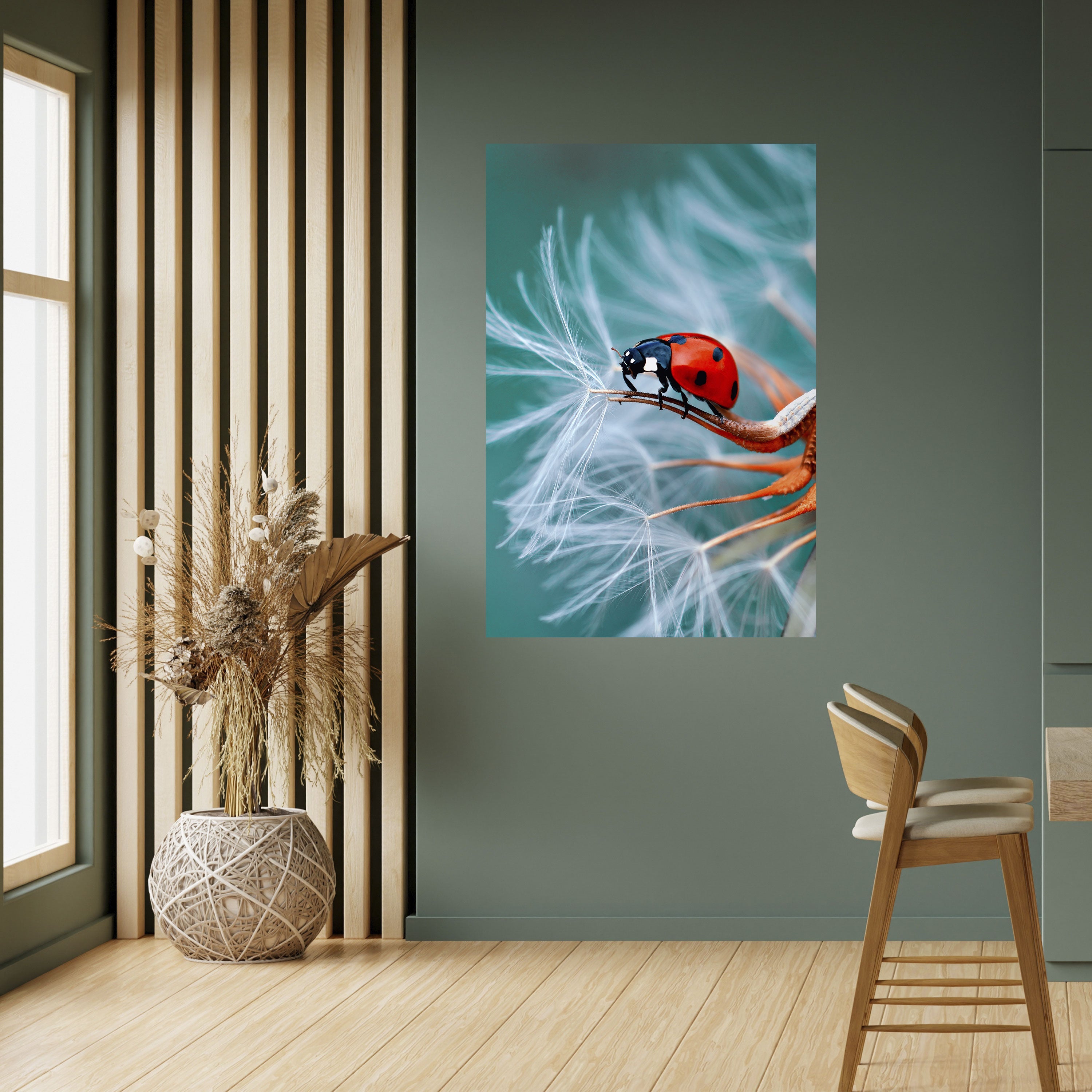 LADYBUG BALANCE Poster Vertical Autocolante