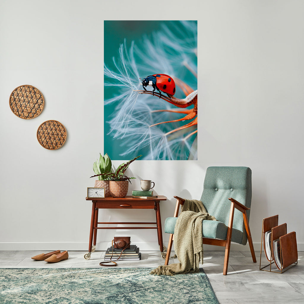 LADYBUG BALANCE Poster Vertical Autocolante