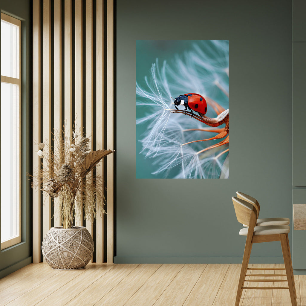 LADYBUG BALANCE Poster Vertical Autocolante