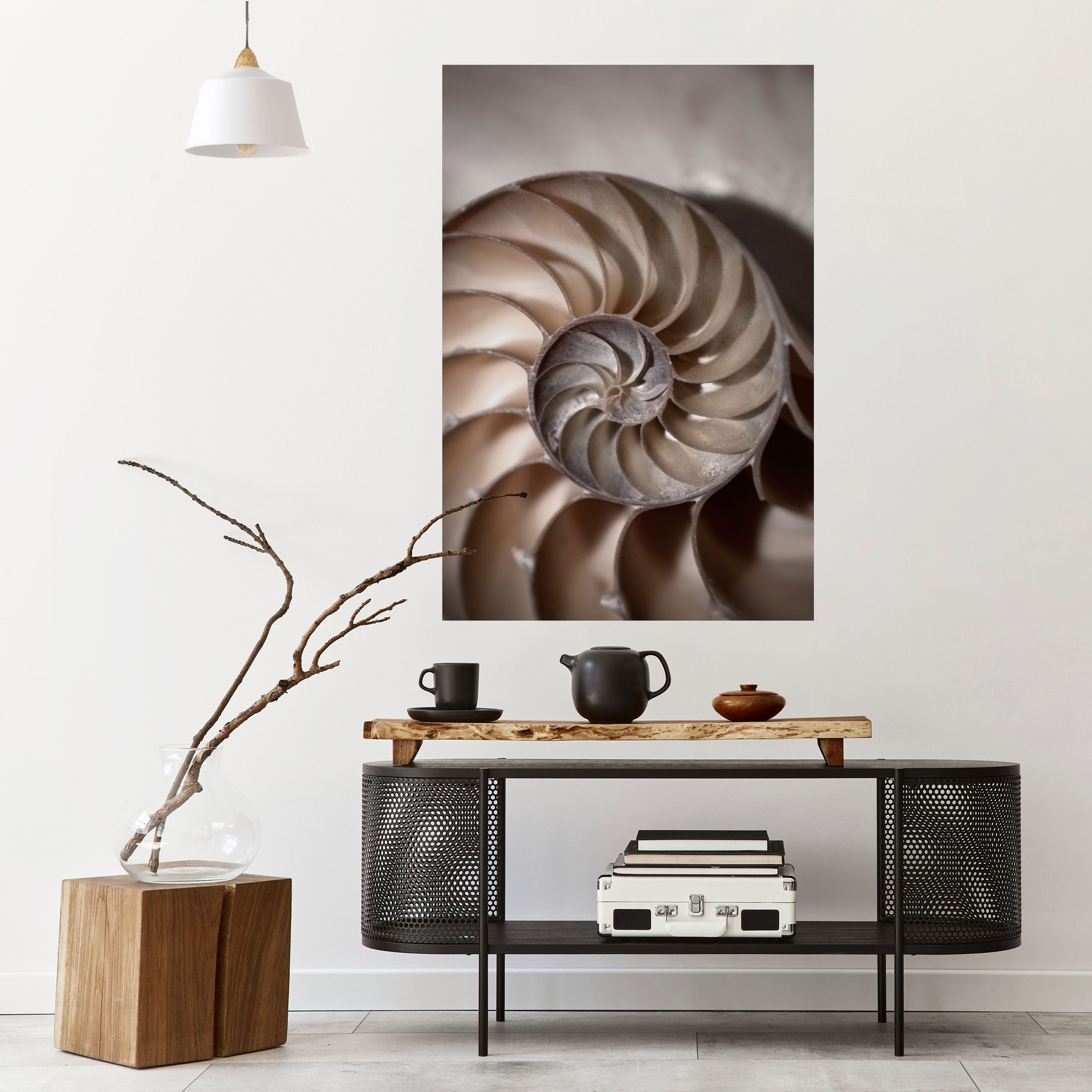 WHISPERS OF SHELLS Poster Vertical Autocolante