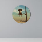 DARE TO DREAM Quadro Redondo Decorativo