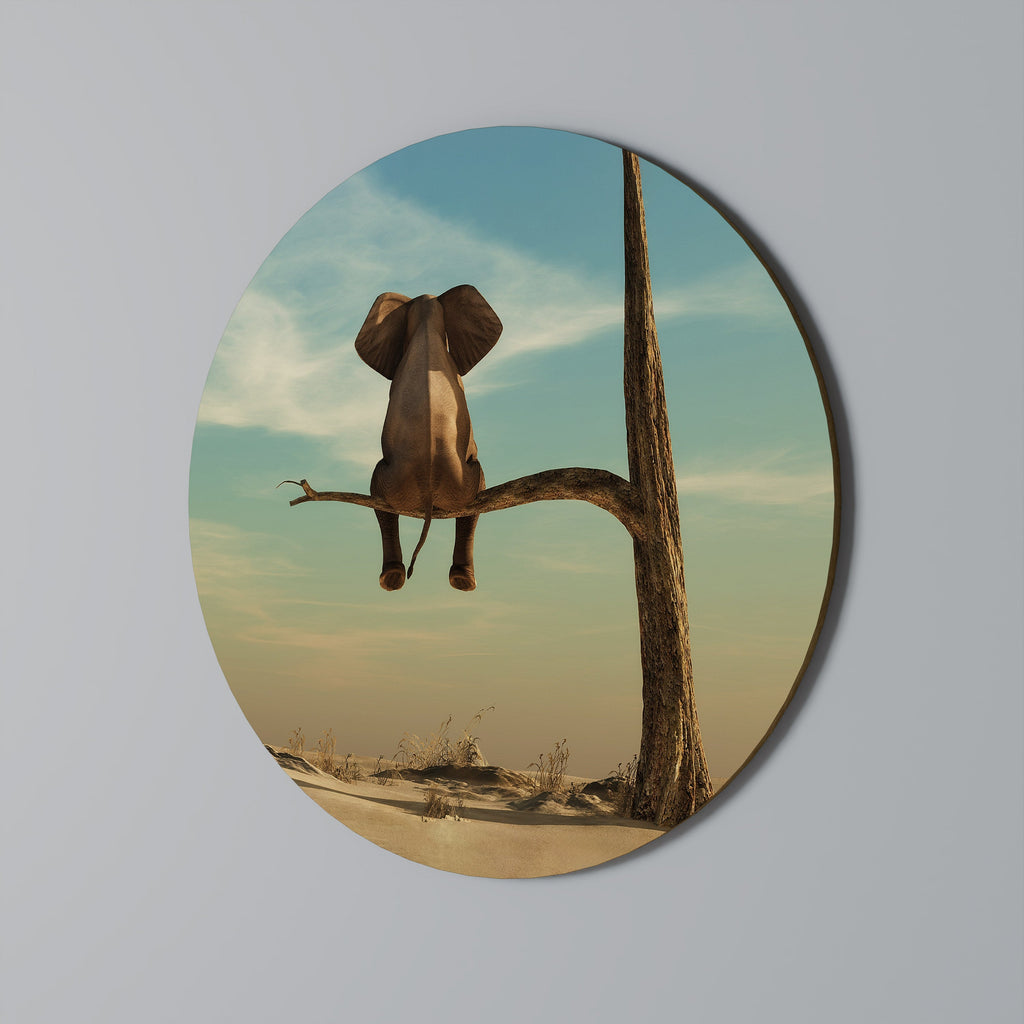 DARE TO DREAM Quadro Redondo Decorativo