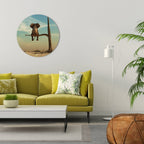 DARE TO DREAM Quadro Redondo Decorativo