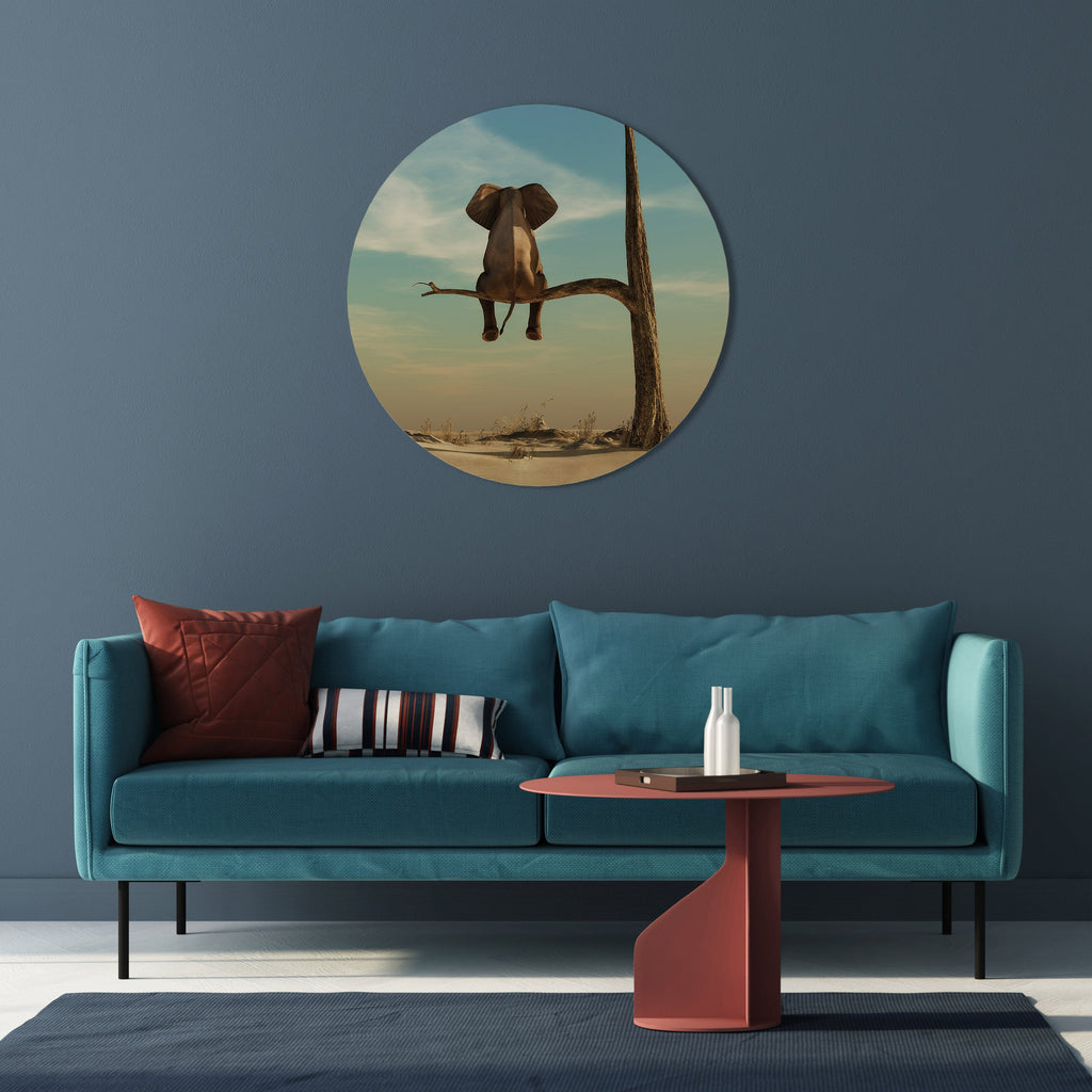 DARE TO DREAM Quadro Redondo Decorativo