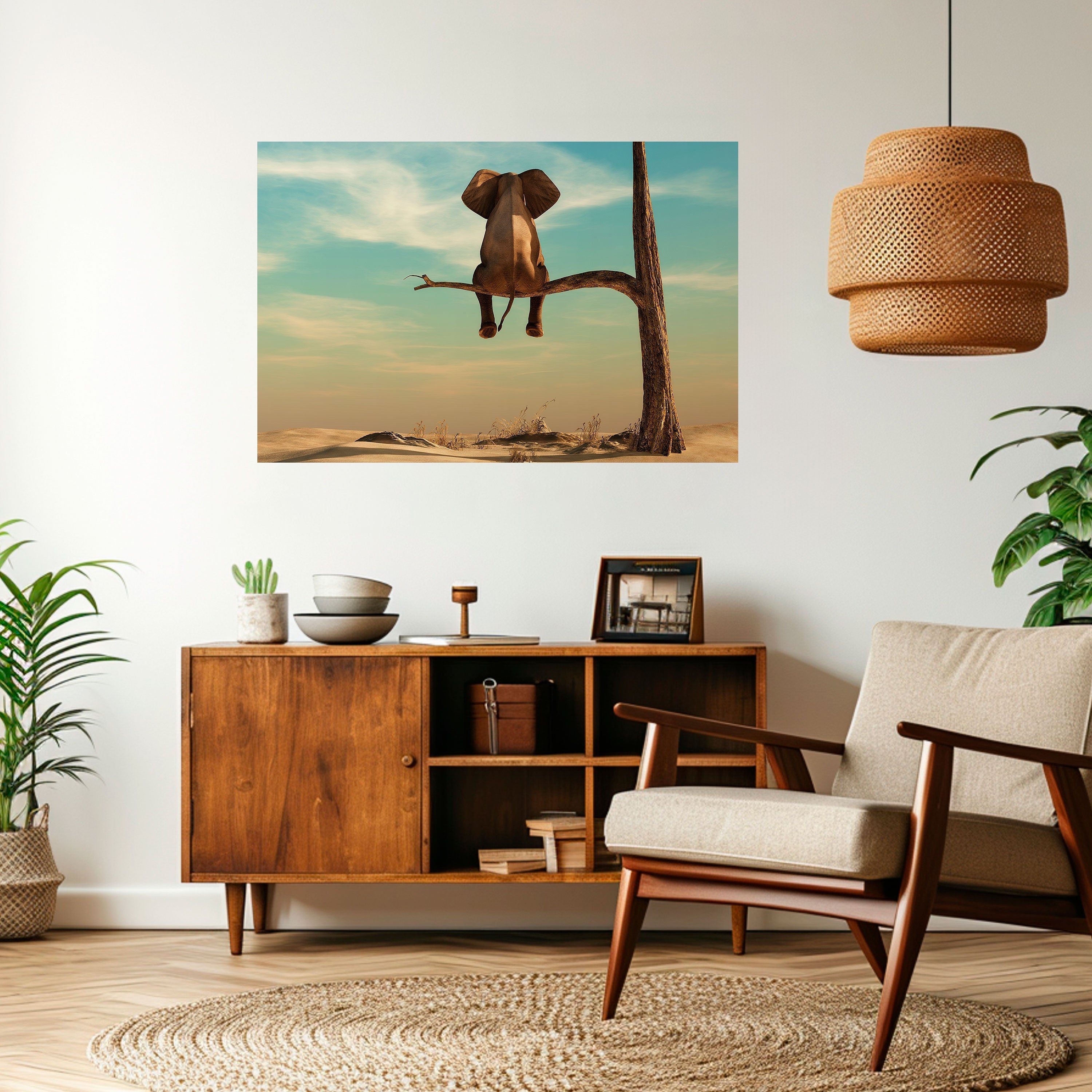 DARE TO DREAM Poster Horizontal Autocolante