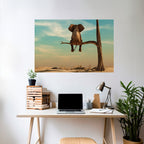 DARE TO DREAM Poster Horizontal Autocolante