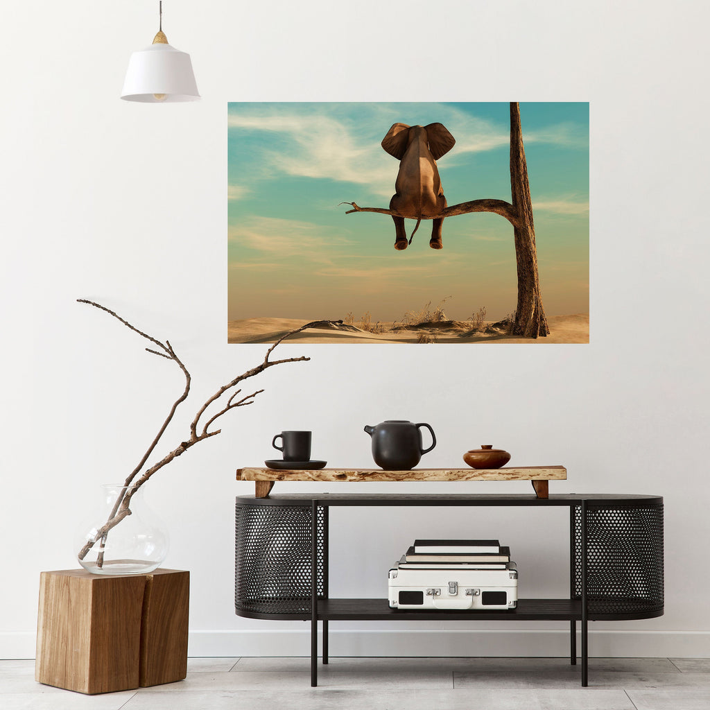 DARE TO DREAM Poster Horizontal Autocolante