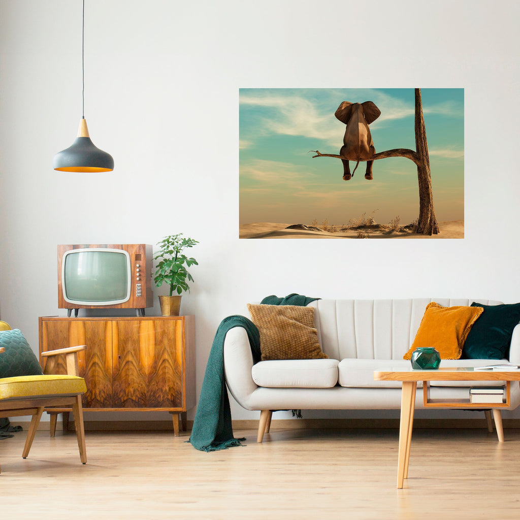 DARE TO DREAM Poster Horizontal Autocolante