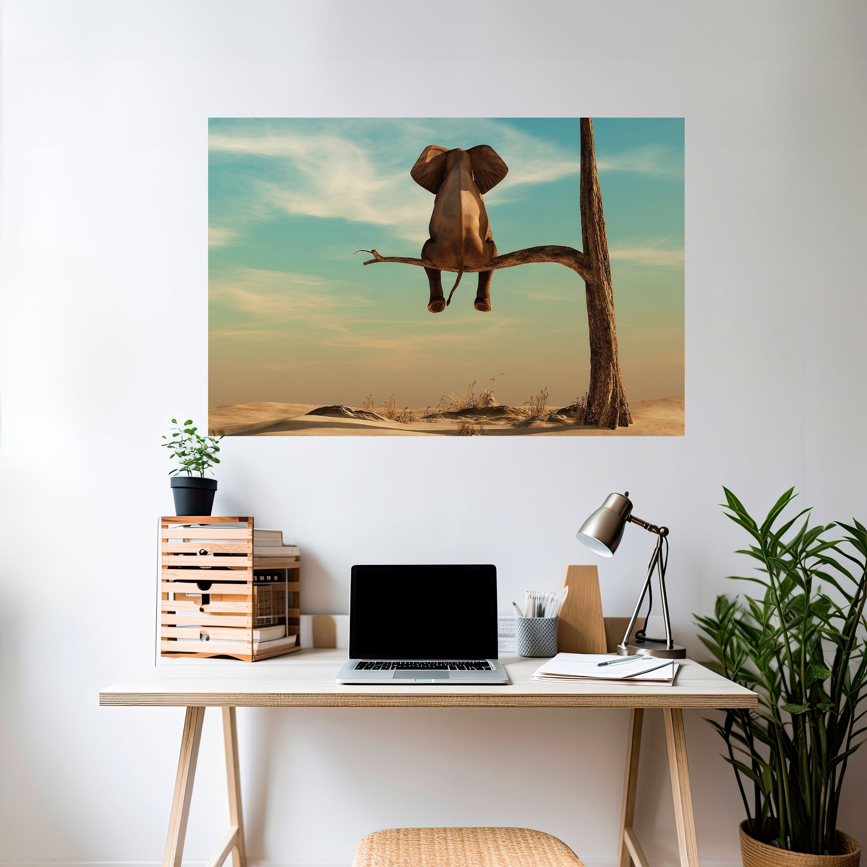 DARE TO DREAM Poster Horizontal Autocolante