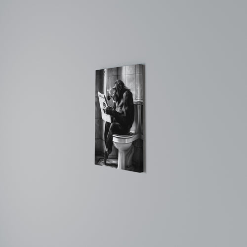 A MOMENT OF CALM Quadro em tela vertical
