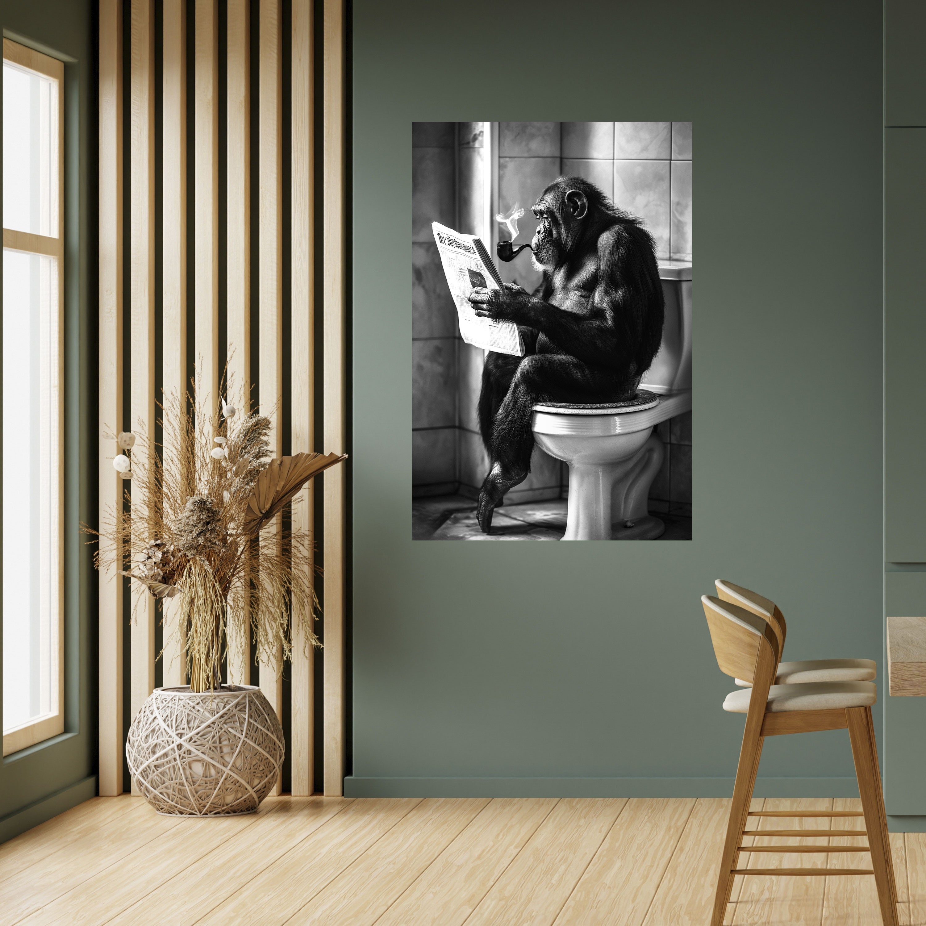 A MOMENT OF CALM Poster Vertical Autocolante