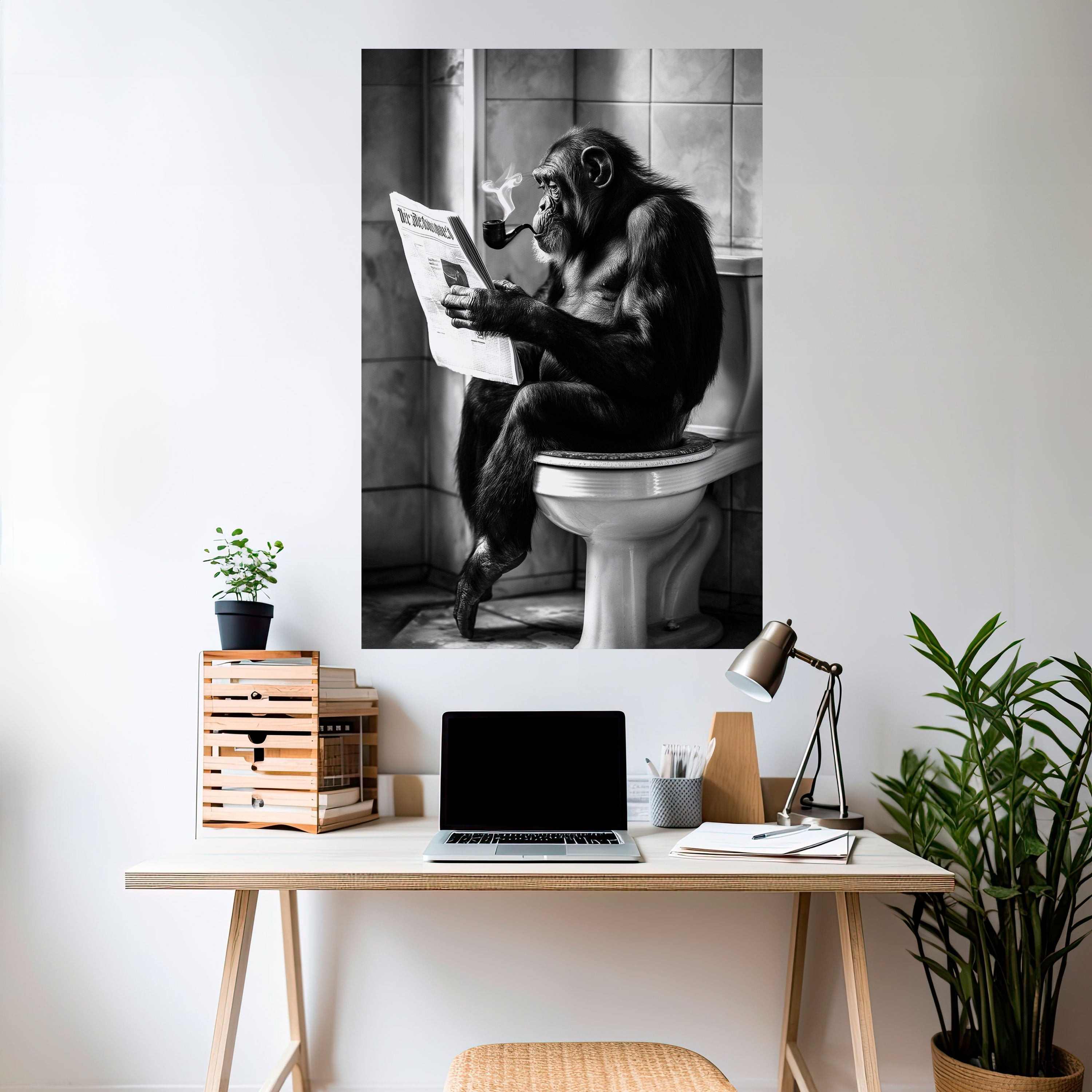 A MOMENT OF CALM Poster Vertical Autocolante