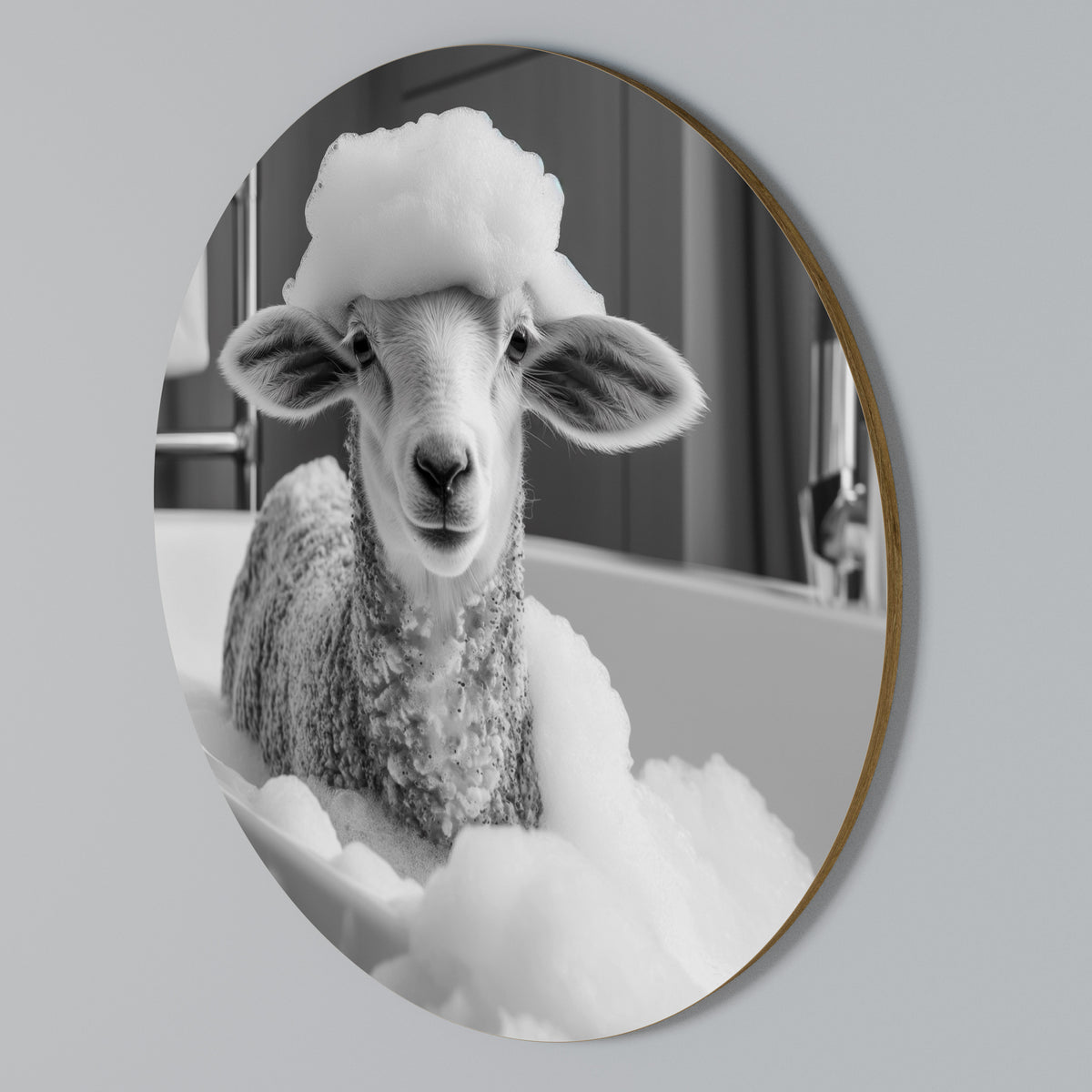 BUBBLE BATH BAA Arte de Parede Redonda