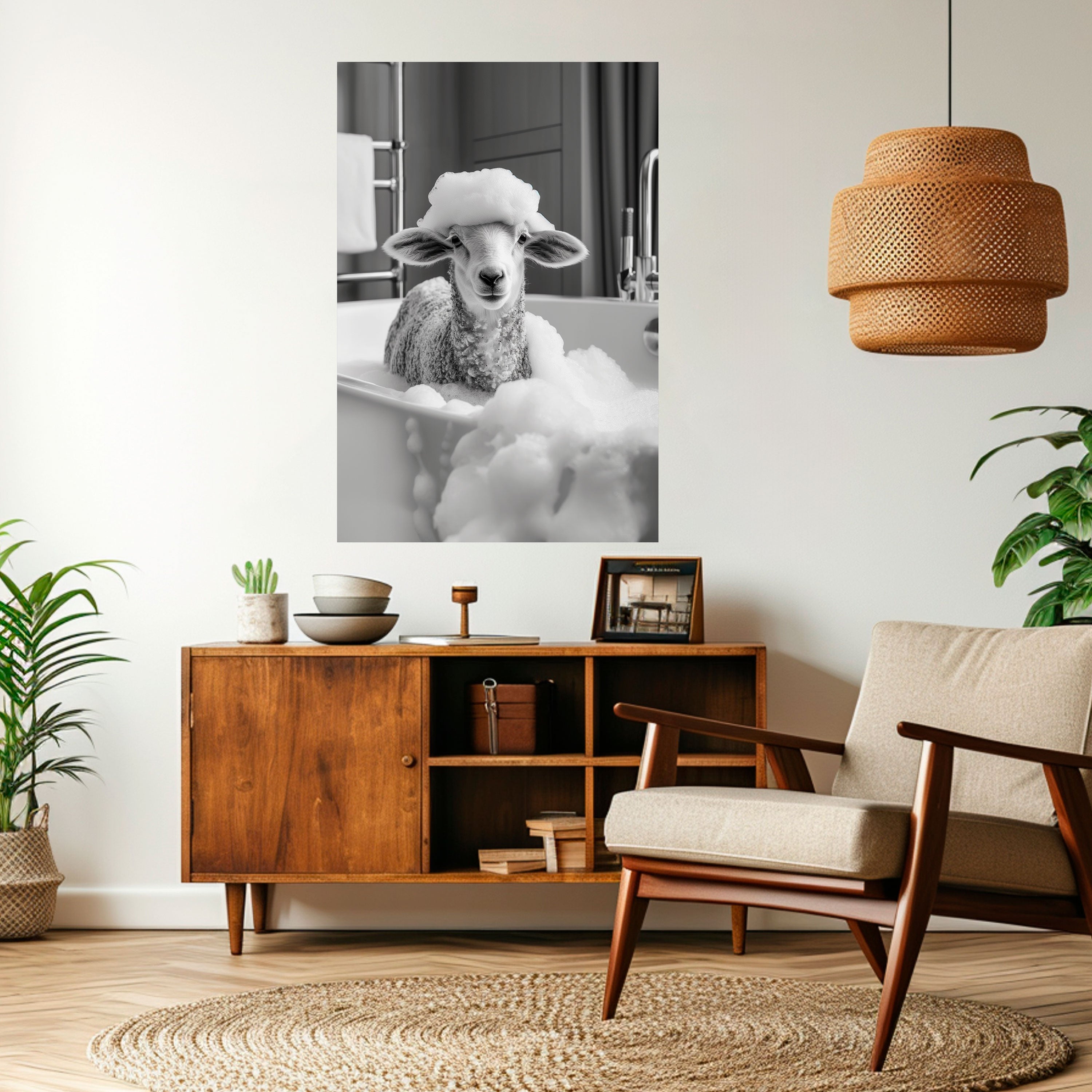 BUBBLE BATH BAA Poster Vertical Autocolante