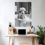 BUBBLE BATH BAA Poster Vertical Autocolante
