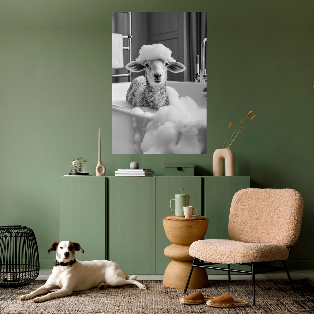 BUBBLE BATH BAA Poster Vertical Autocolante