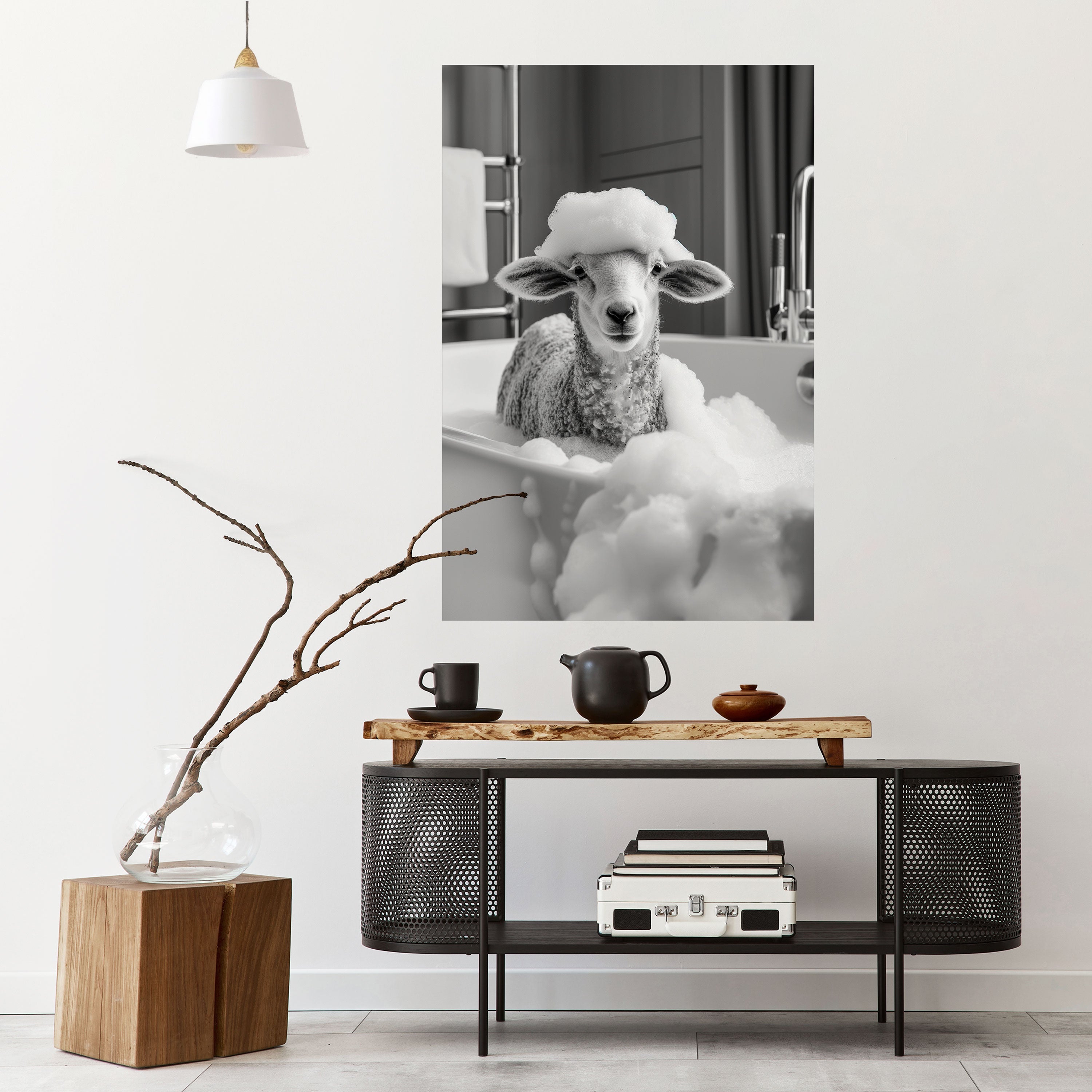 BUBBLE BATH BAA Poster Vertical Autocolante