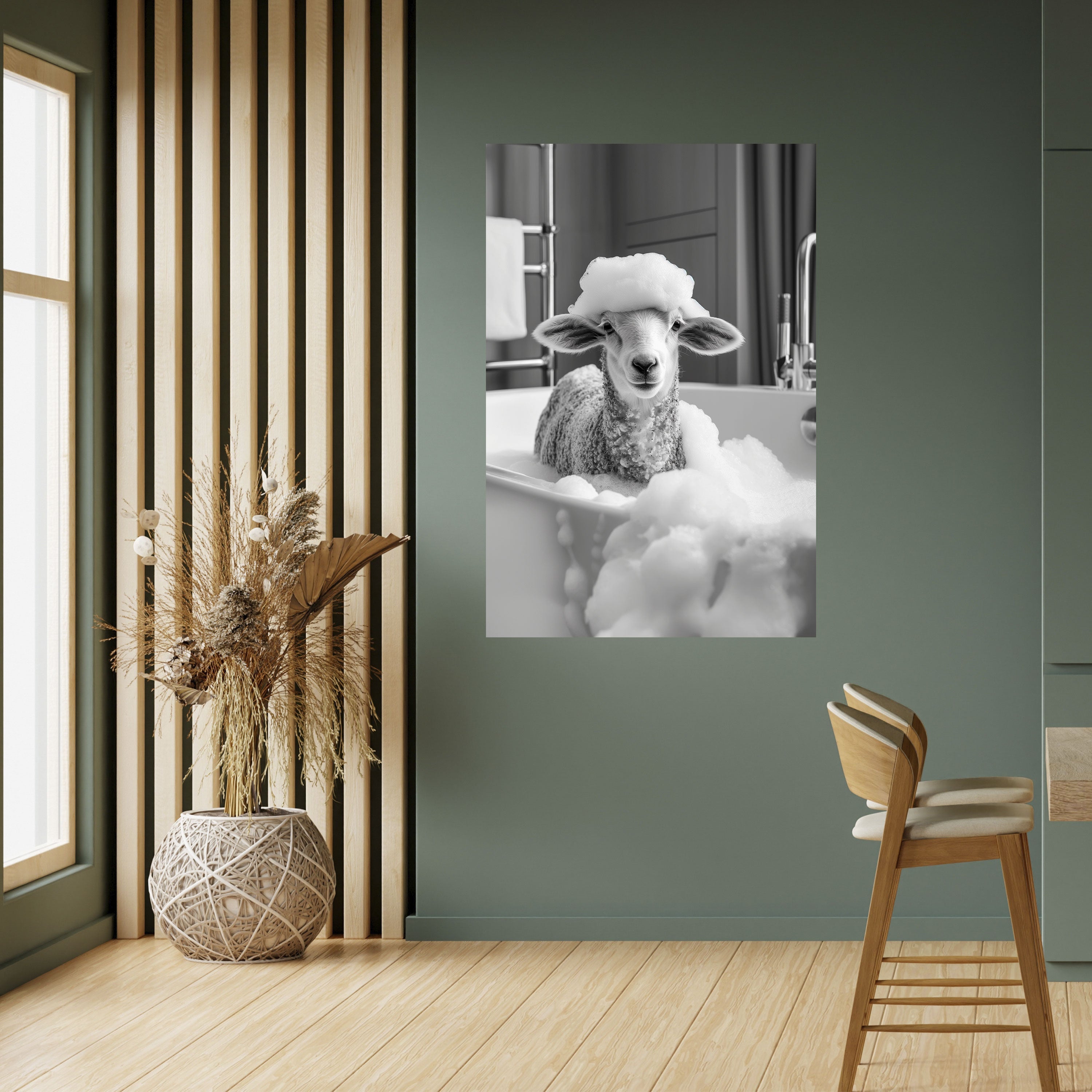 BUBBLE BATH BAA Poster Vertical Autocolante