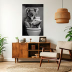 TOILET TIME TALES Poster Vertical Autocolante