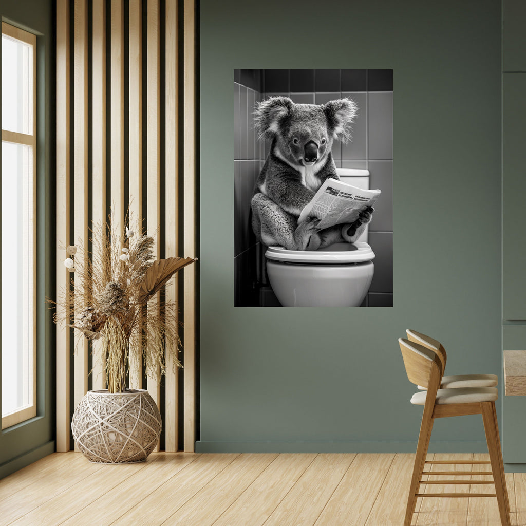 TOILET TIME TALES Poster Vertical Autocolante