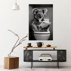 TOILET TIME TALES Poster Vertical Autocolante