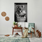 TOILET TIME TALES Poster Vertical Autocolante