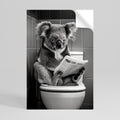 TOILET TIME TALES Peel and Stick Vertical Poster