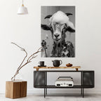 SOAPY GOAT GIGGLES Poster Vertical Autocolante
