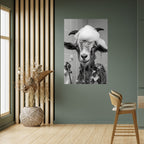SOAPY GOAT GIGGLES Poster Vertical Autocolante
