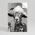 SOAPY GOAT GIGGLES Poster Vertical Autocolante
