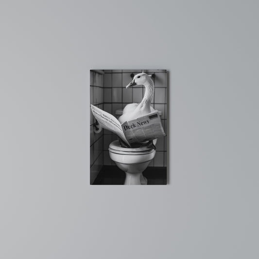 DUCKTAILS AND TIDBITS Quadro em tela vertical