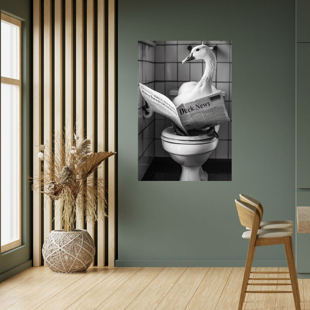 DUCKTAILS AND TIDBITS Poster Vertical Autocolante