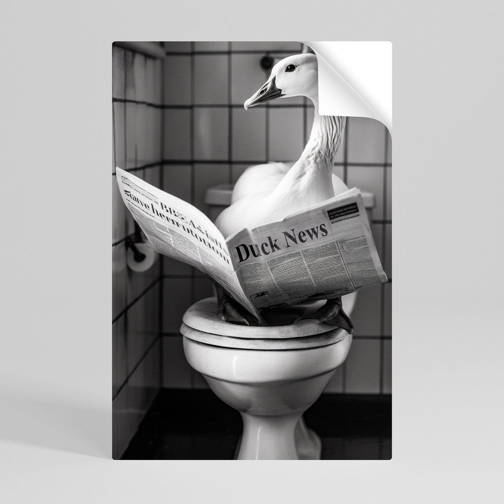 DUCKTAILS AND TIDBITS Poster Vertical Autocolante