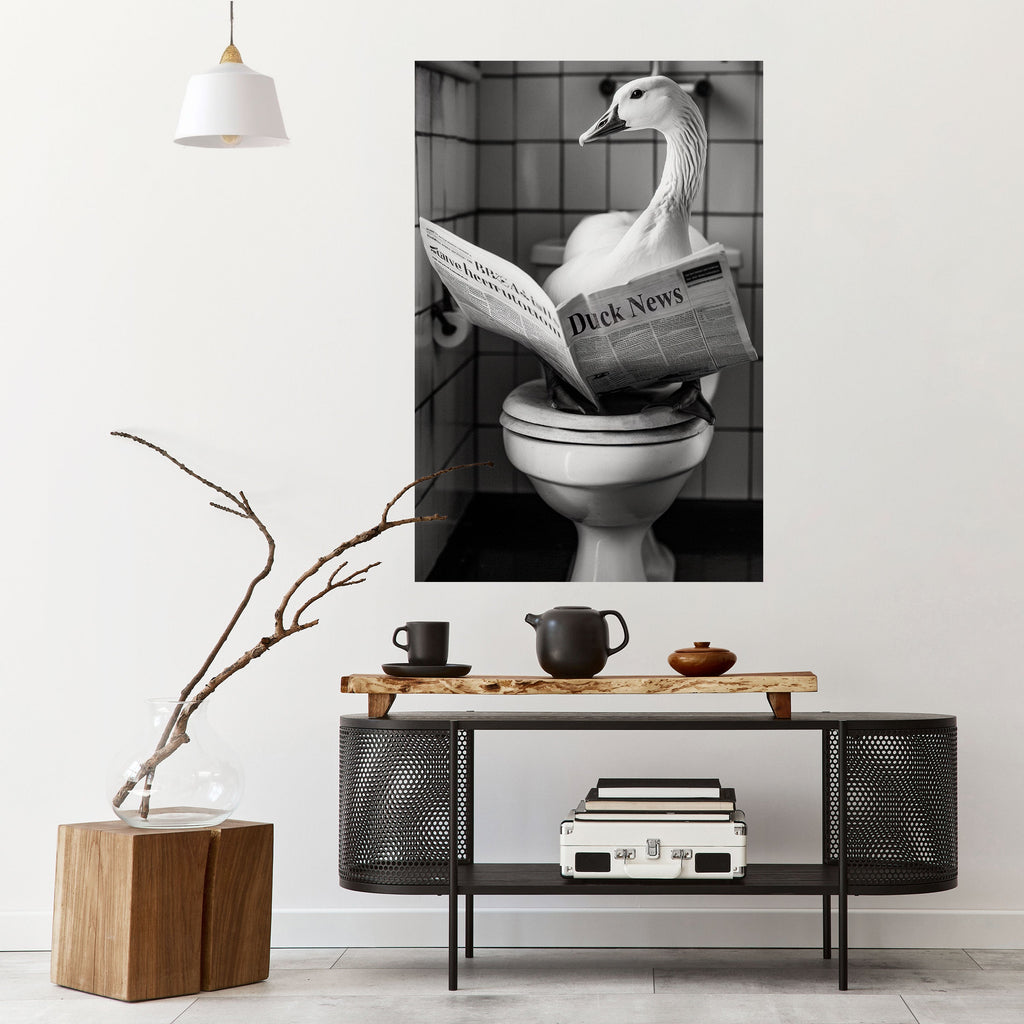 DUCKTAILS AND TIDBITS Poster Vertical Autocolante