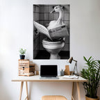 DUCKTAILS AND TIDBITS Poster Vertical Autocolante