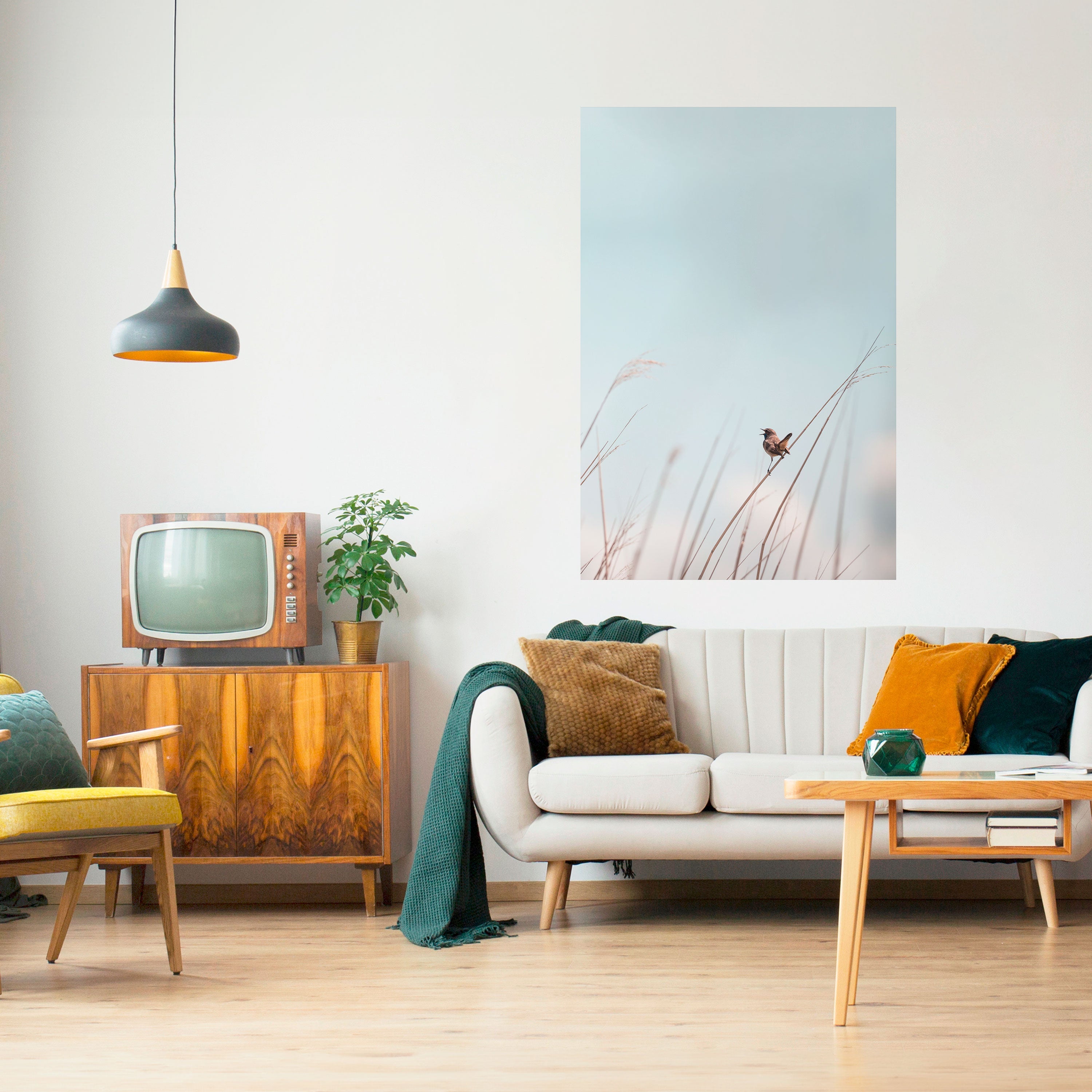 NATURE'S CHORUS Poster Vertical Autocolante