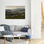 SHEEP IN SERENITY Peel and Stick Horizontal Poster
